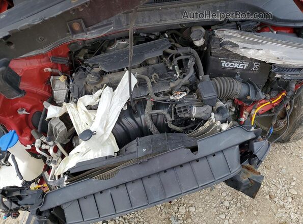 KM8K6CAB2NU779311 2022 HYUNDAI KONA Red Շարժիչի բաժամունքի տեսք
