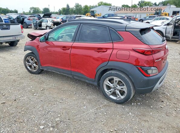 KM8K6CAB2NU779311 2022 HYUNDAI KONA Red Հետևի ձախ