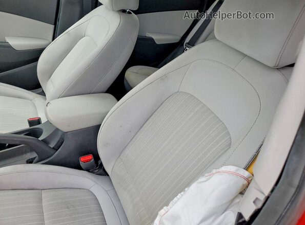 KM8K6CAB2NU779311 2022 HYUNDAI KONA Red Հետևի նստատեղերի տեսք