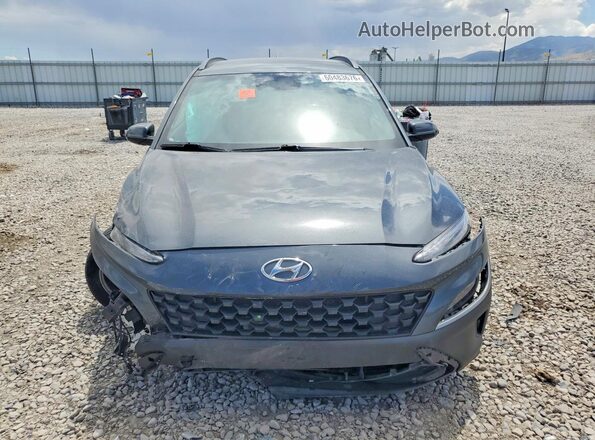 KM8K6CAB2NU807544 2022 HYUNDAI KONA Charcoal წინა ხედი
