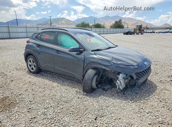 KM8K6CAB2NU807544 2022 HYUNDAI KONA Charcoal წინა მარჯვენა