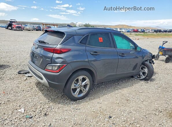 KM8K6CAB2NU807544 2022 HYUNDAI KONA Charcoal უკანა მარჯვენა