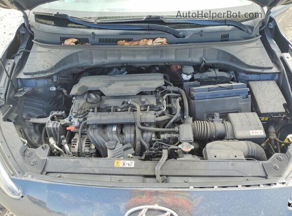 KM8K6CAB2NU807544 2022 HYUNDAI KONA Charcoal უკანა სალონის ხედი