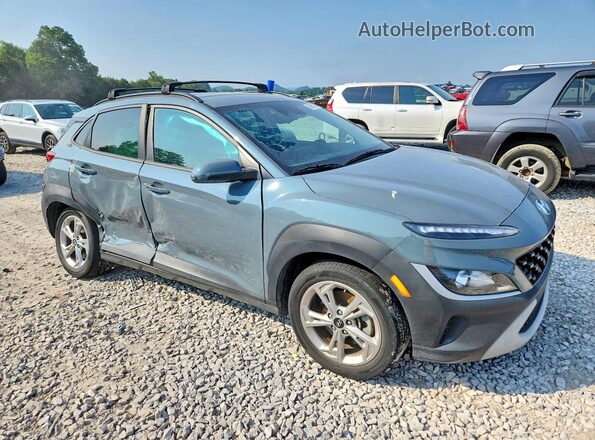 KM8K6CAB2PU952778 2023 HYUNDAI KONA Green Delantero derecho