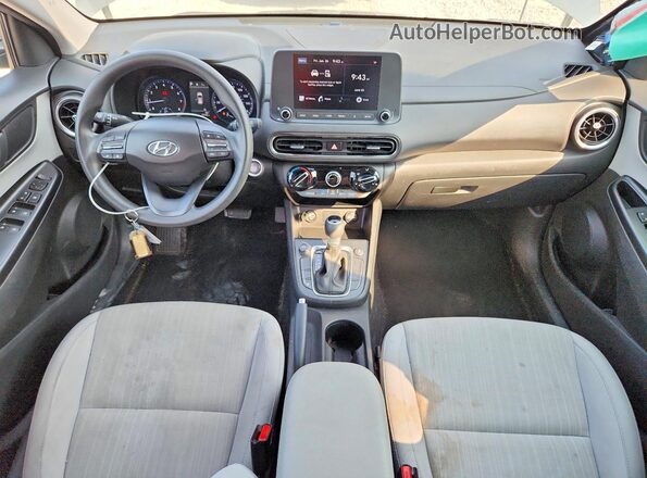 KM8K6CAB2PU952778 2023 HYUNDAI KONA Green Vista del salpicadero