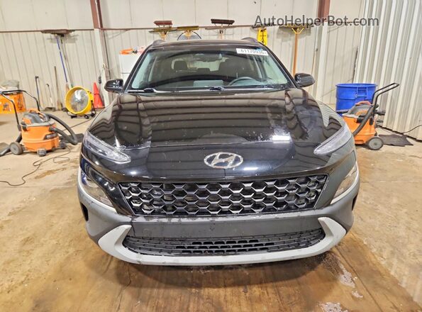 KM8K6CAB3NU889798 2022 HYUNDAI KONA Black Widok z przodu