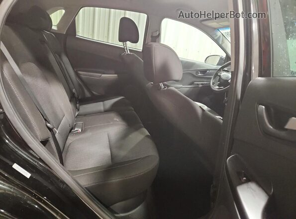 KM8K6CAB3NU889798 2022 HYUNDAI KONA Black Widok tylnych siedzeń