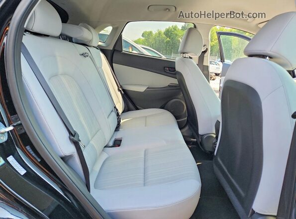 KM8K6CAB3PU006429 2023 HYUNDAI KONA Black Вид задньої частини салону