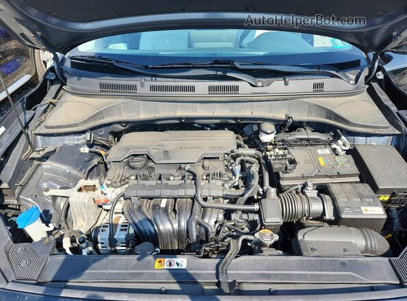 KM8K6CAB3PU006429 2023 HYUNDAI KONA Black Вид підкапотного простору