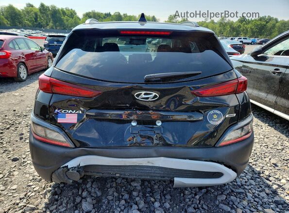 KM8K6CAB3PU006429 2023 HYUNDAI KONA Black Вид ззаду
