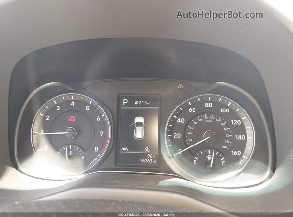 KM8K6CAB3PU995994 2023 HYUNDAI KONA White Widok tylnych siedzeń