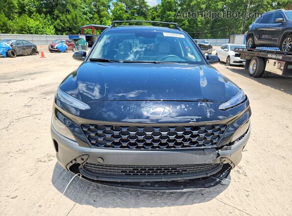 KM8K6CAB4PU019092 2023 HYUNDAI KONA Черный Вид спереди