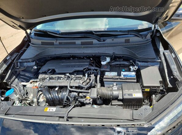 KM8K6CAB4PU019092 2023 HYUNDAI KONA Черный Вид подкапотного пространства