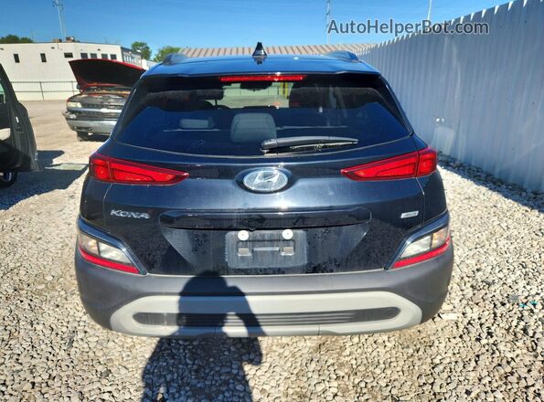 KM8K6CAB4PU053579 2023 HYUNDAI KONA Black უკანა ხედი