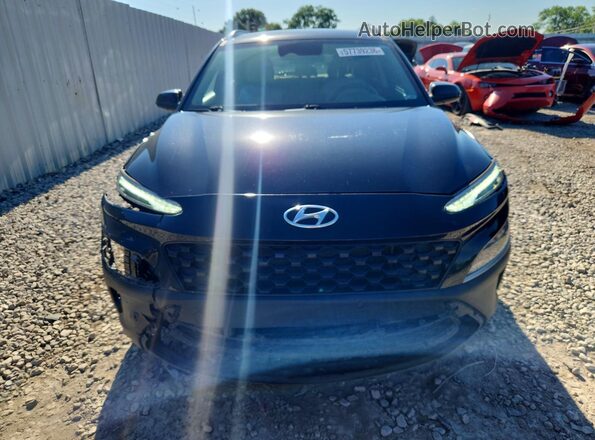 KM8K6CAB4PU053579 2023 HYUNDAI KONA Black წინა ხედი