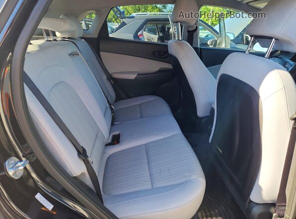 KM8K6CAB4PU053579 2023 HYUNDAI KONA Black უკანა სალონის ხედი