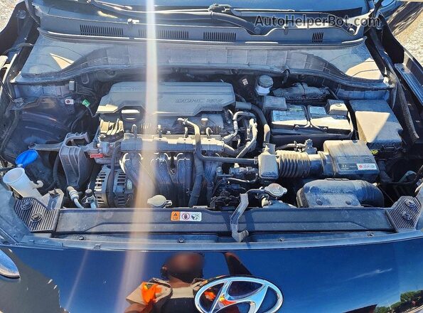 KM8K6CAB4PU053579 2023 HYUNDAI KONA Black ძრავის განყოფილების ხედი