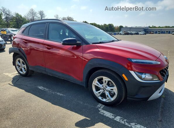 KM8K6CAB5NU881458 2022 HYUNDAI KONA Burgundy Front right