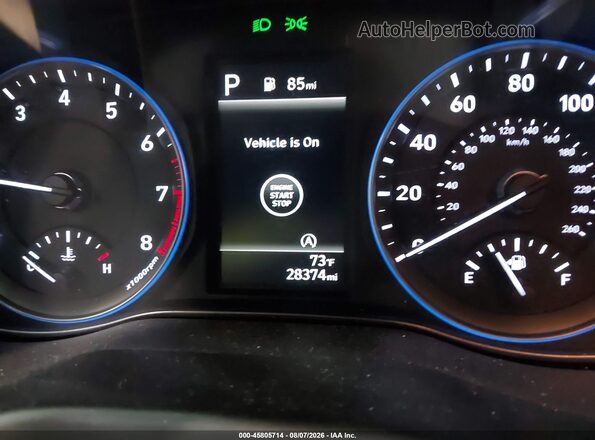 KM8K6CAB5PU994958 2023 HYUNDAI KONA Черный Вид сзади