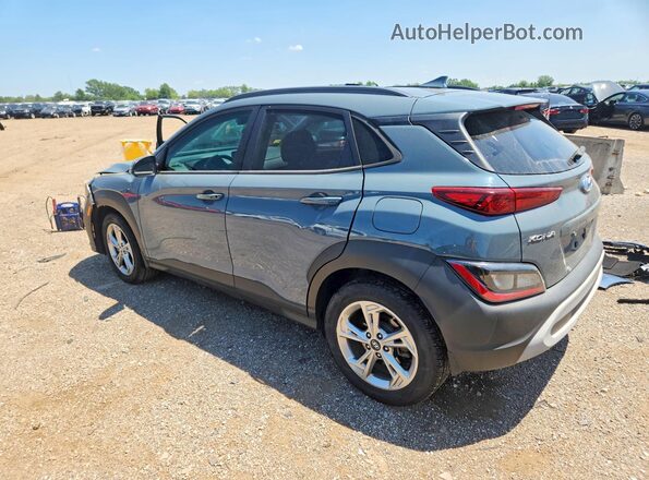 KM8K6CAB6NU857024 2022 HYUNDAI KONA Blue Tył lewy