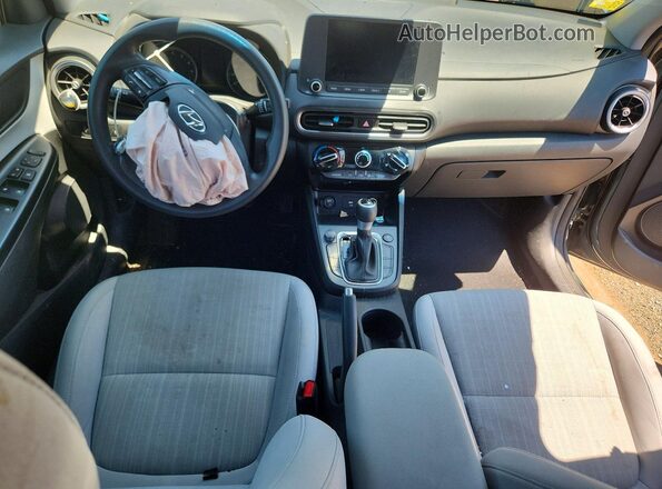 KM8K6CAB6NU857024 2022 HYUNDAI KONA Blue Widok deski rozdzielczej