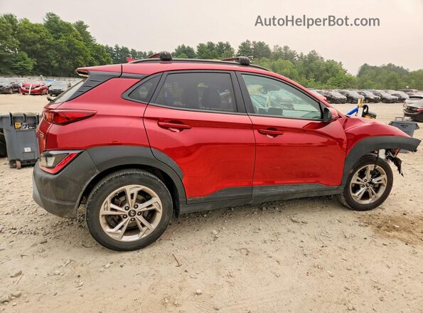 KM8K6CAB6PU952251 2023 HYUNDAI KONA Red Tył prawy