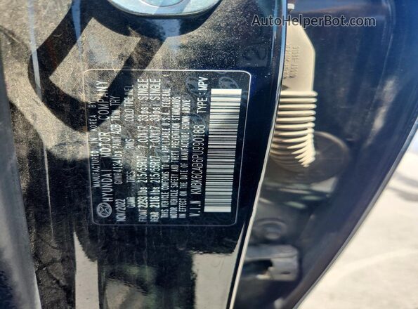 KM8K6CAB6PU990188 2023 HYUNDAI KONA Черный Вид наклейки с VIN-кодом