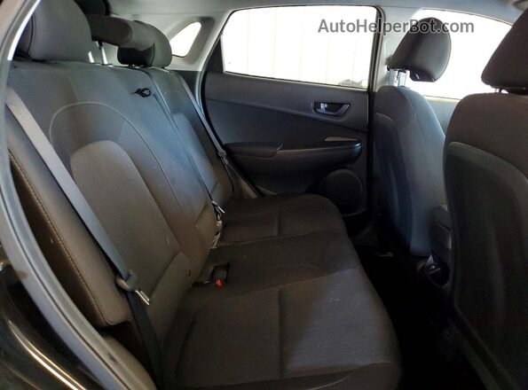 KM8K6CAB7PU964103 2023 HYUNDAI KONA Black Widok wnętrza z tyłu