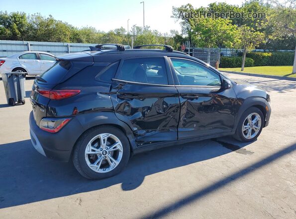 KM8K6CAB8PU995280 2023 HYUNDAI KONA Черный Задняя правая четверть