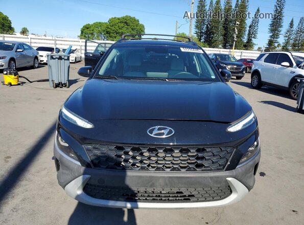 KM8K6CAB8PU995280 2023 HYUNDAI KONA Черный Вид спереди