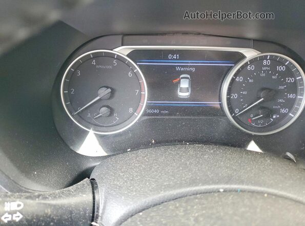 KM8K6CAB8PU995280 2020 NISSAN SENTRA Серебряный Вид щитка приборов