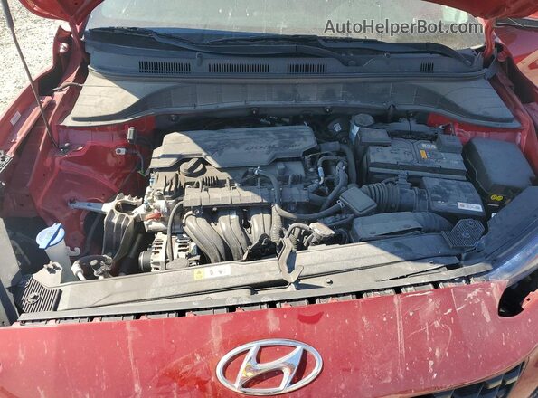 KM8K6CABXPU040349 2023 HYUNDAI KONA Maroon Вид підкапотного простору