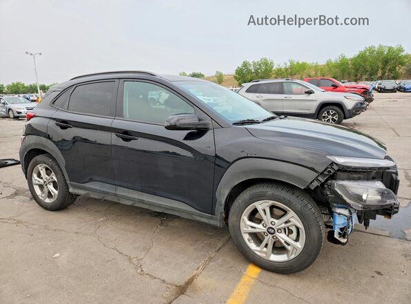 KM8K6CABXPU041064 2023 HYUNDAI KONA Black წინა მარჯვენა