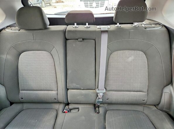 KM8K6CABXPU041064 2023 HYUNDAI KONA Black უკანა სავარძლების ხედი