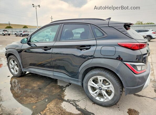 KM8K6CABXPU041064 2023 HYUNDAI KONA Black უკანა მარცხენა