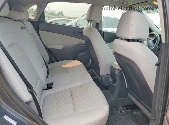 KM8K6CABXPU941155 2023 HYUNDAI KONA Gray Вид задньої частини салону