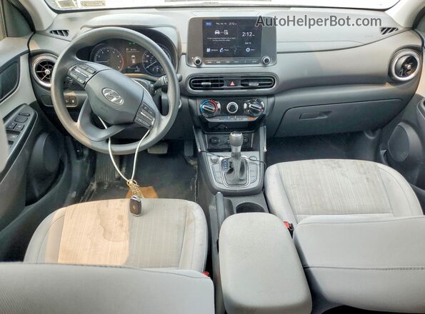 KM8K6CABXPU941155 2023 HYUNDAI KONA Gray Вид панелі приладів