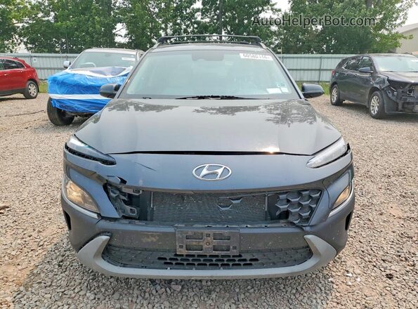 KM8K6CABXPU941155 2023 HYUNDAI KONA Gray Вид спереду