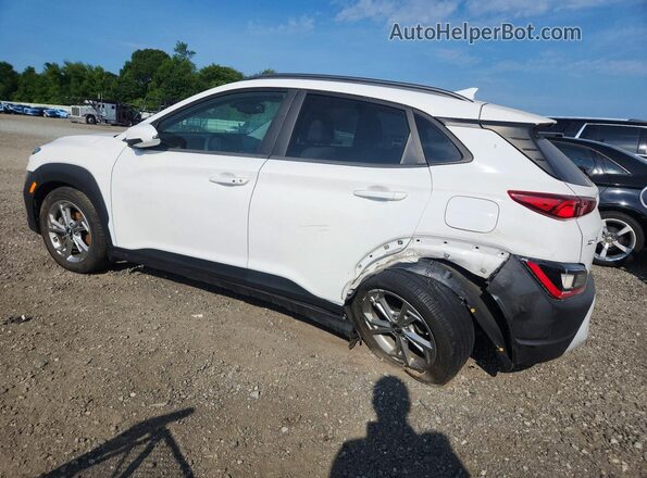 KM8K6CABXPU943892 2023 HYUNDAI KONA White უკანა მარცხენა