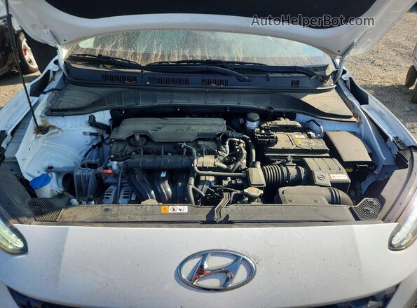 KM8K6CABXPU943892 2023 HYUNDAI KONA White ძრავის განყოფილების ხედი