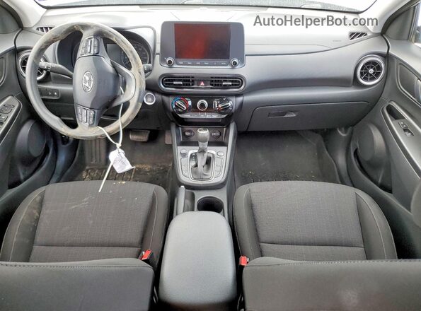KM8K6CABXPU961695 2023 HYUNDAI KONA Gray წინა პანელის ხედი