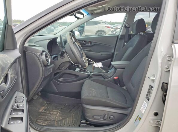 KM8K6CABXPU961695 2023 HYUNDAI KONA Gray წინა სალონის ხედი