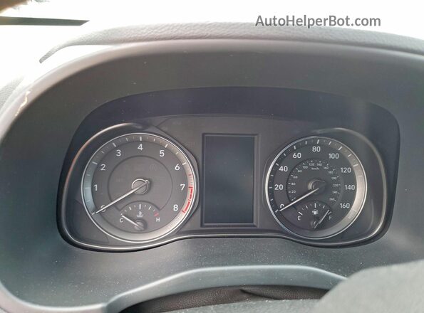 KM8K6CABXPU961695 2023 HYUNDAI KONA Gray ხელსაწყოთა პანელის ხედი