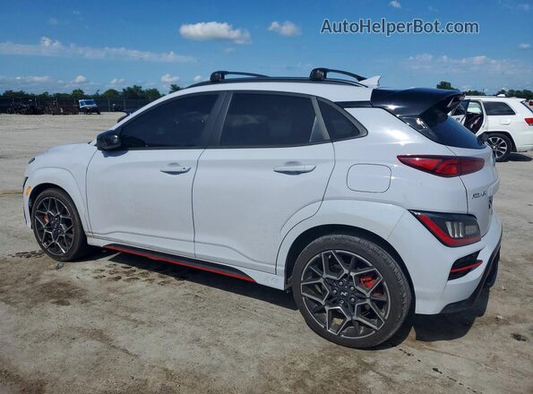 KM8KH3AC9NU001414 2022 HYUNDAI KONA White Հետևի ձախ