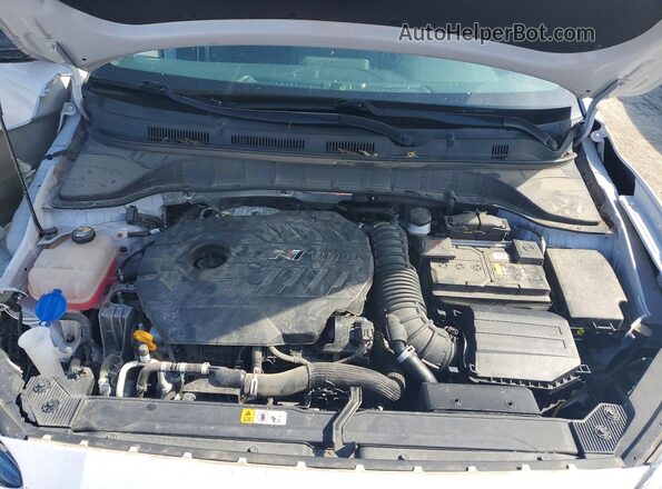 KM8KH3AC9NU001414 2022 HYUNDAI KONA White Շարժիչի բաժամունքի տեսք