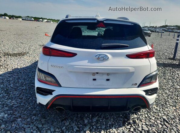 KM8KH3AC9PU007202 2023 HYUNDAI KONA White Հետևի տեսք