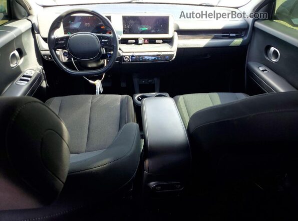 KM8KM4AE7NU053515 2022 HYUNDAI IONIQ Blue წინა პანელის ხედი