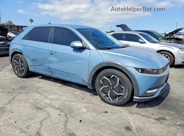 KM8KM4AE7NU053515 2022 HYUNDAI IONIQ Blue წინა მარჯვენა