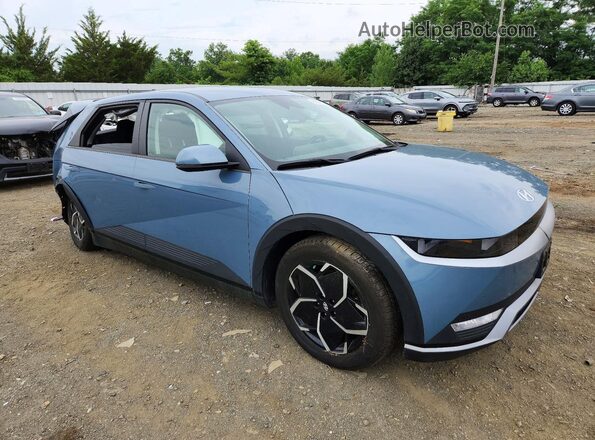 KM8KM4AE7NU053952 2022 HYUNDAI IONIQ Blue Առջևի աջ