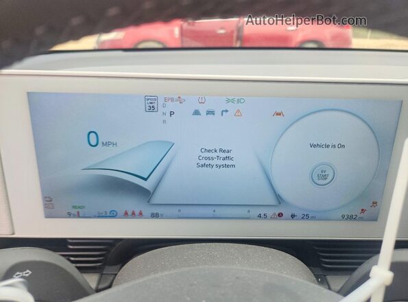 KM8KM4DE2RU336356 2024 HYUNDAI IONIQ Белый Вид щитка приборов